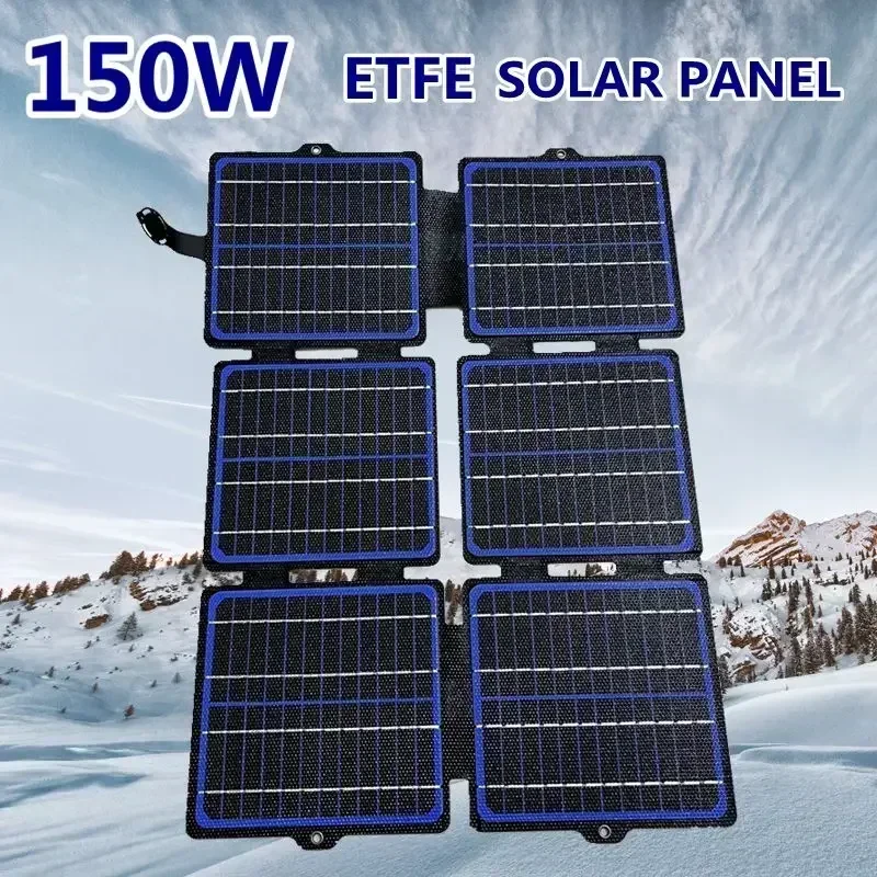 Solar Emergency Charger - Panel Solar plegable ETFE, cargador Solar