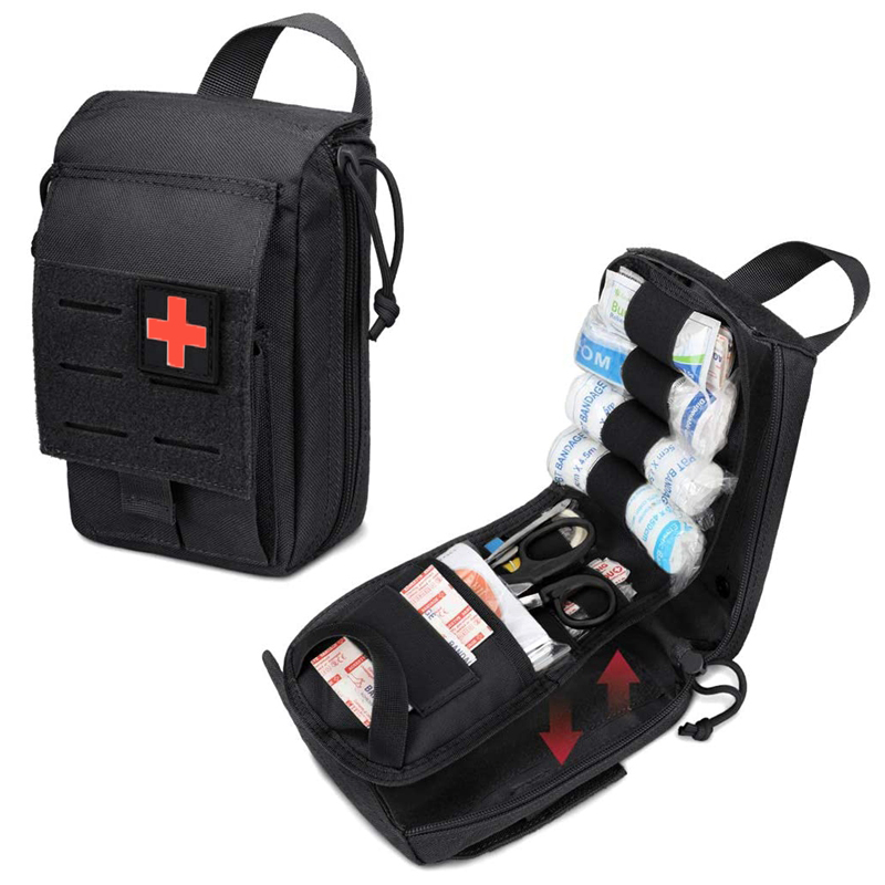 Bivy Bag Emergency - Kit de primeros auxilios táctico Molle,