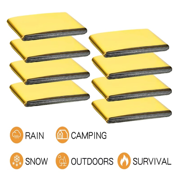 Mantas de supervivencia dorada - Survival Blanket Reflective reseña y precio