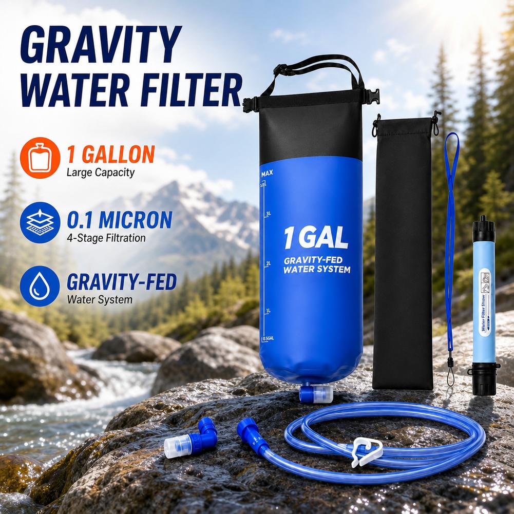 Kit de filtro de agua por grav - Bivy Bag Emergency reseña y precio